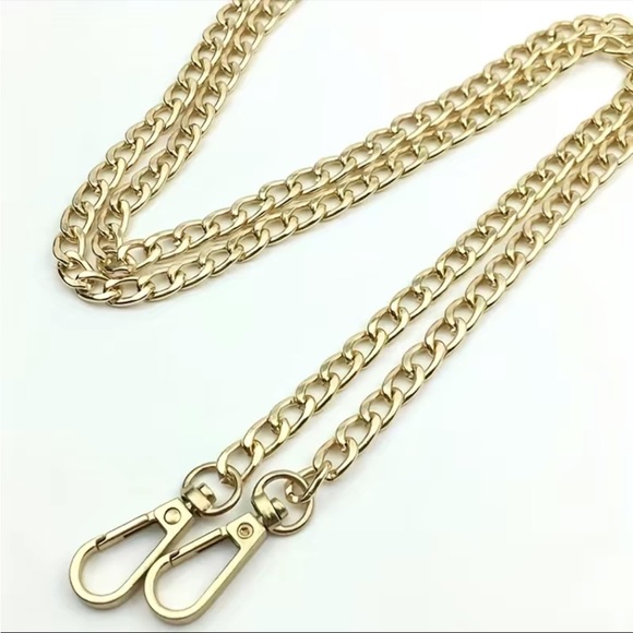 unbranded Handbags - Elegant Gold Chain Strap for Women Bags